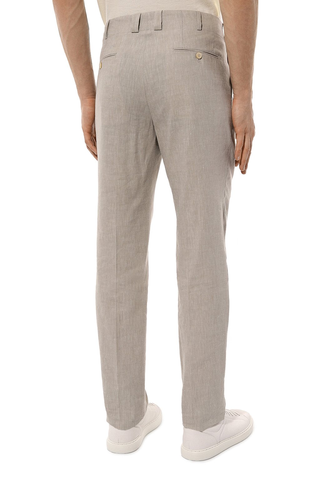 Брюки изо льна и шерсти STEFANO RICCI, арт. M1T24SR015/WL003L, фото 4