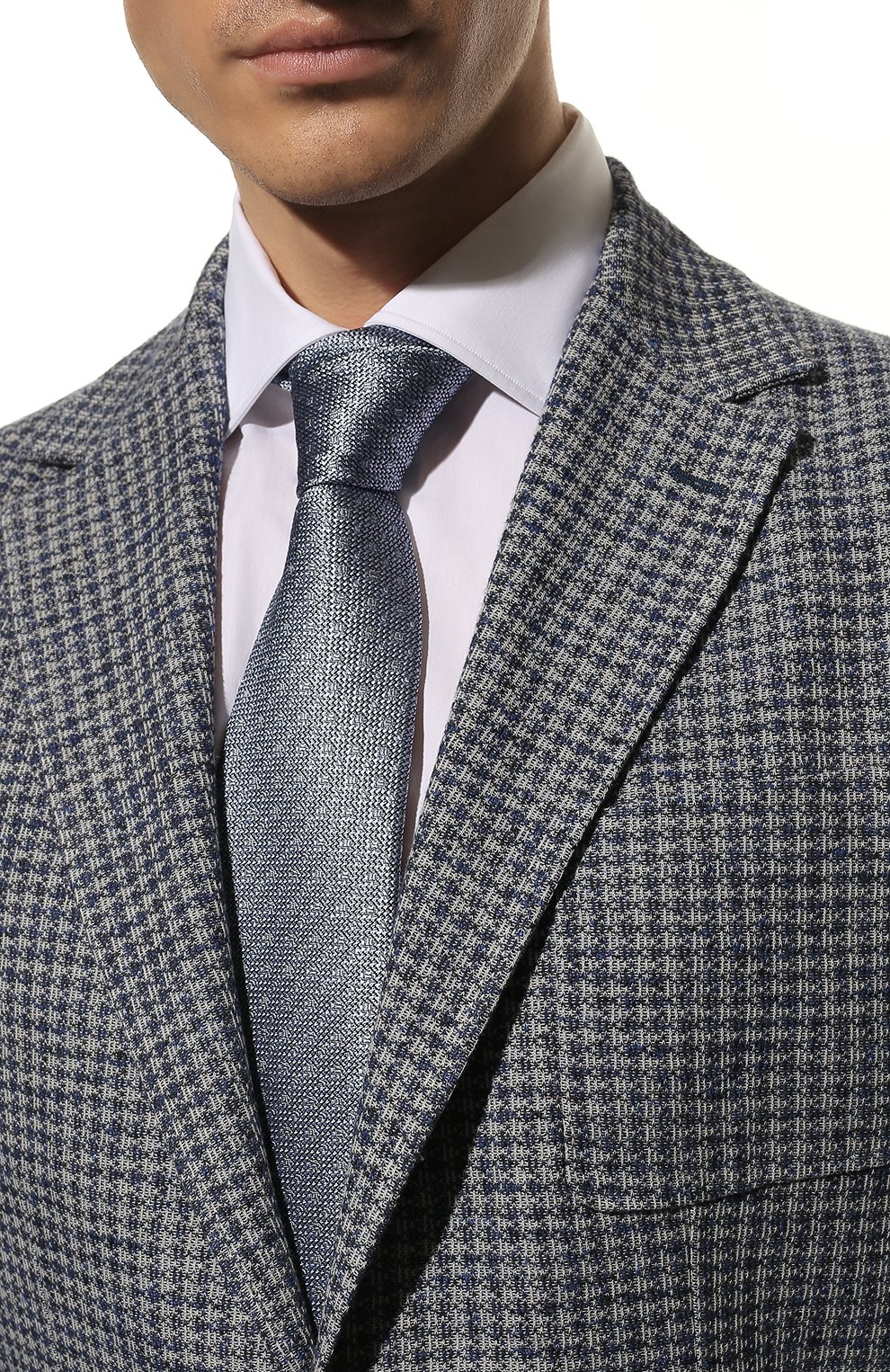 Шелковый галстук BRIONI, арт. 061D00/P1455, фото 2