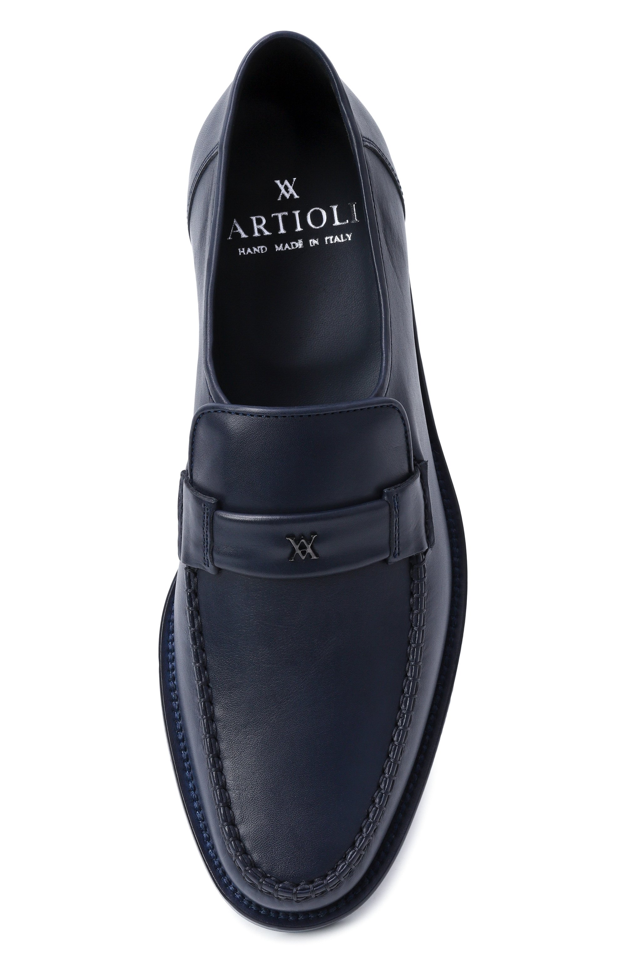 Кожаные лоферы ARTIOLI, арт. 885/GUANT0, фото 5