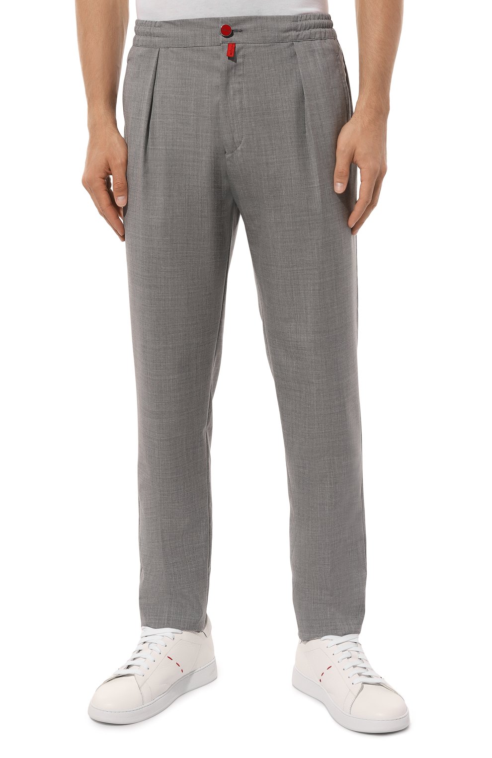 Шерстяные брюки KITON, арт. UP1LACK03711, фото 3