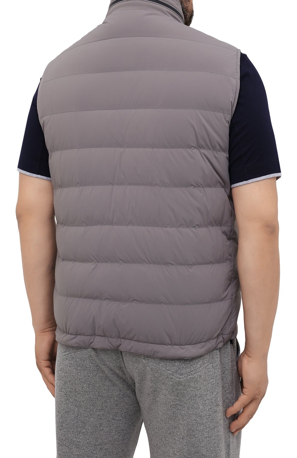 Пуховый жилет BRUNELLO CUCINELLI, арт. ML4911714W, фото 4