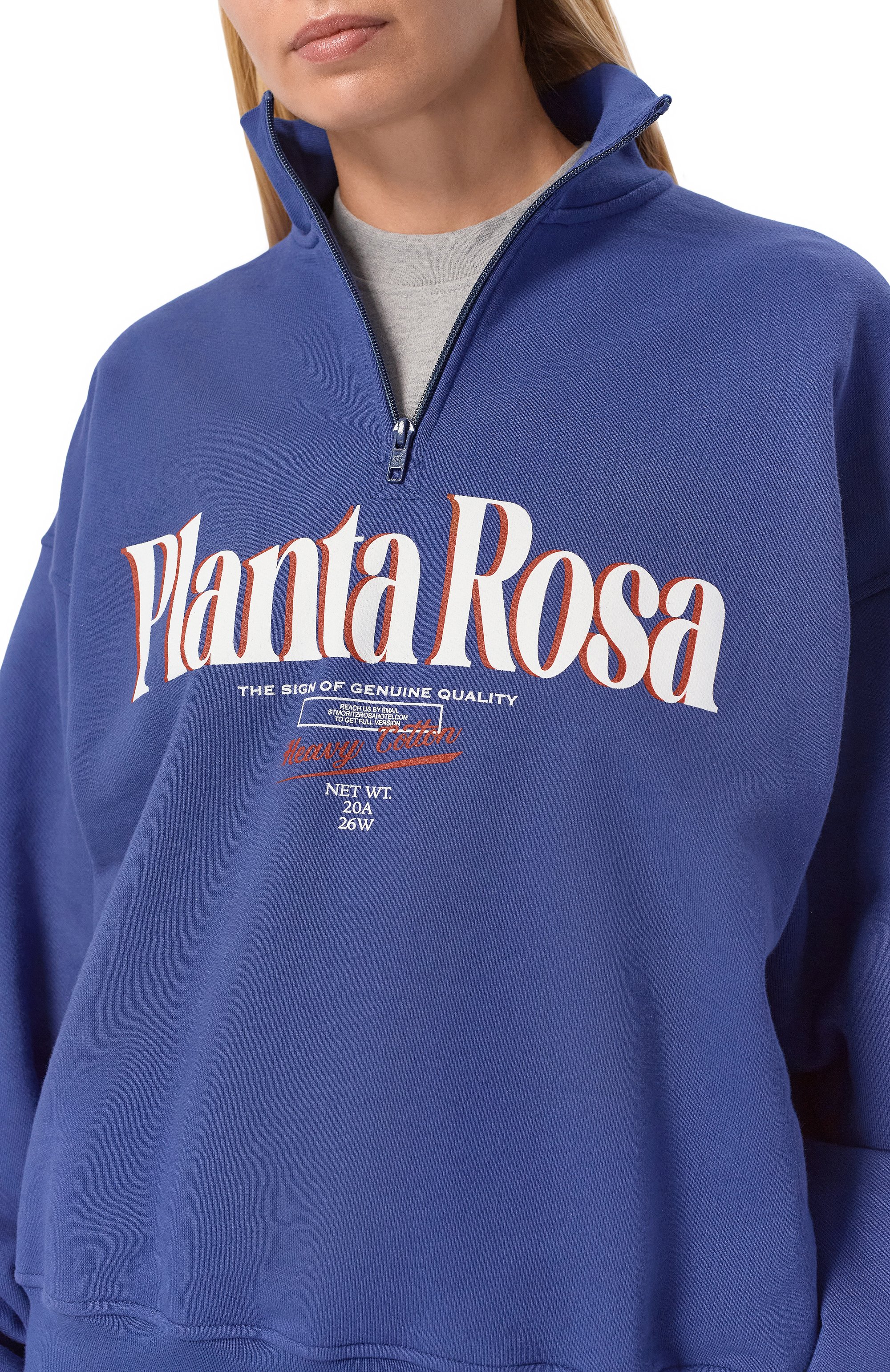 Хлопковый свитшот PLANTA ROSA, арт. PR/A1/ACCURACY/470, фото 8