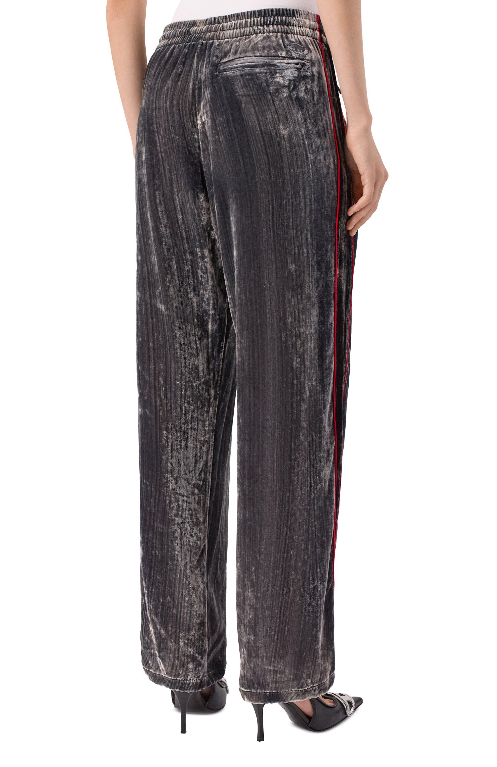 Бархатные брюки DIESEL, арт. A19386/0AJFR, фото 4