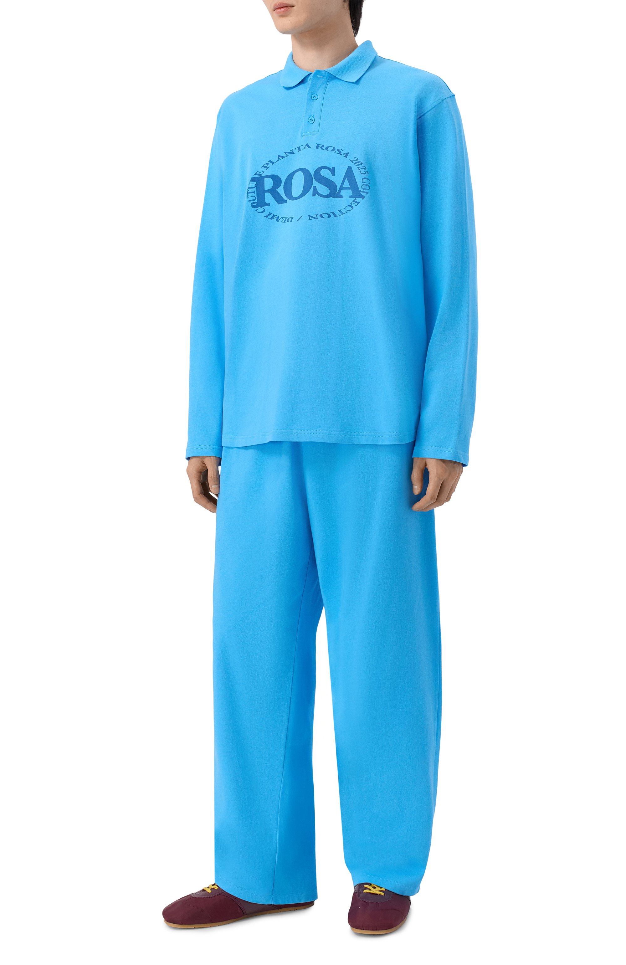 Хлопковое поло PLANTA ROSA, арт. PR/POLOLONG/ROSA/220, фото 2