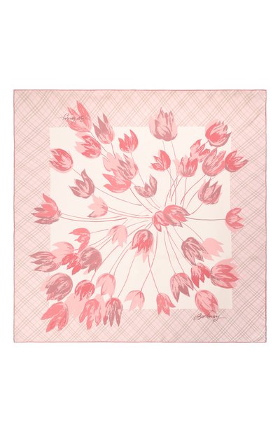 Шелковый платок BURBERRY, арт. 8123688, фото 4