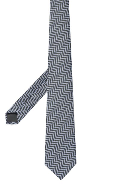 Галстук из шерсти и шелка GIORGIO ARMANI, арт. GM000800/TE22446, фото 3