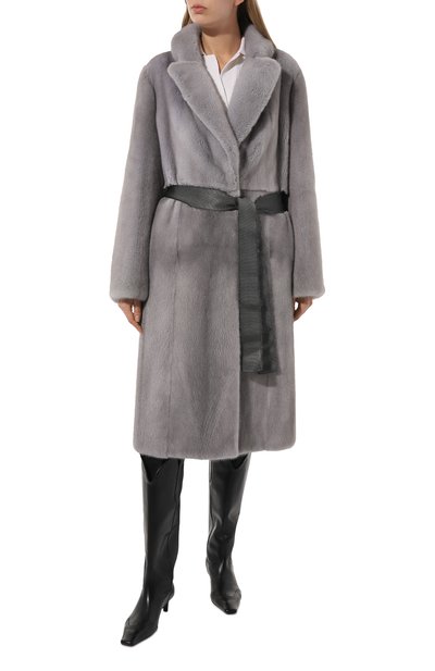 Шуба из меха норки VICTORIA KUSENKOVA, арт. 700700036624, фото 3