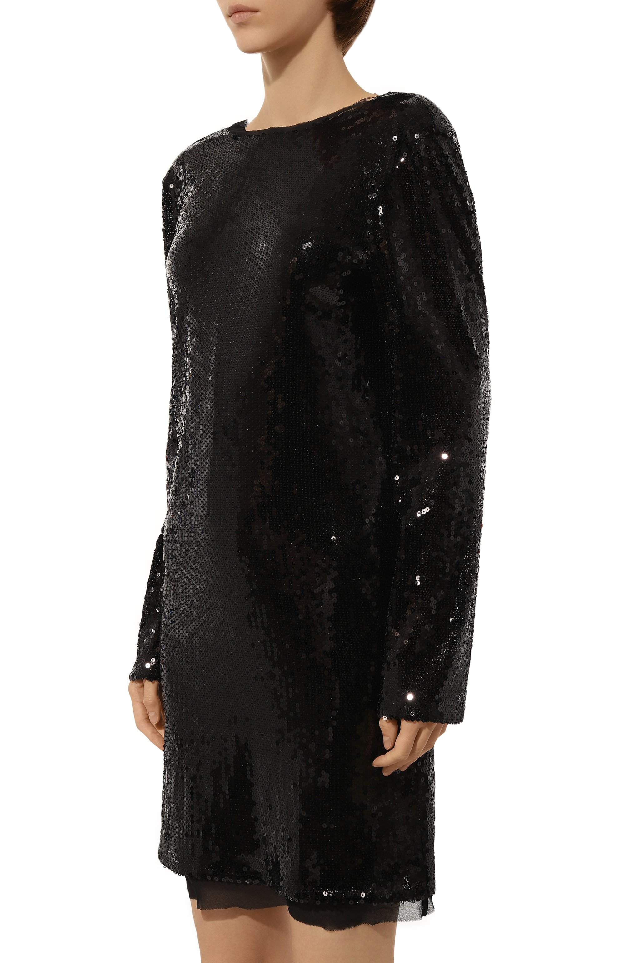 Платье с отделкой пайетками BOSS, арт. 50535547, фото 3