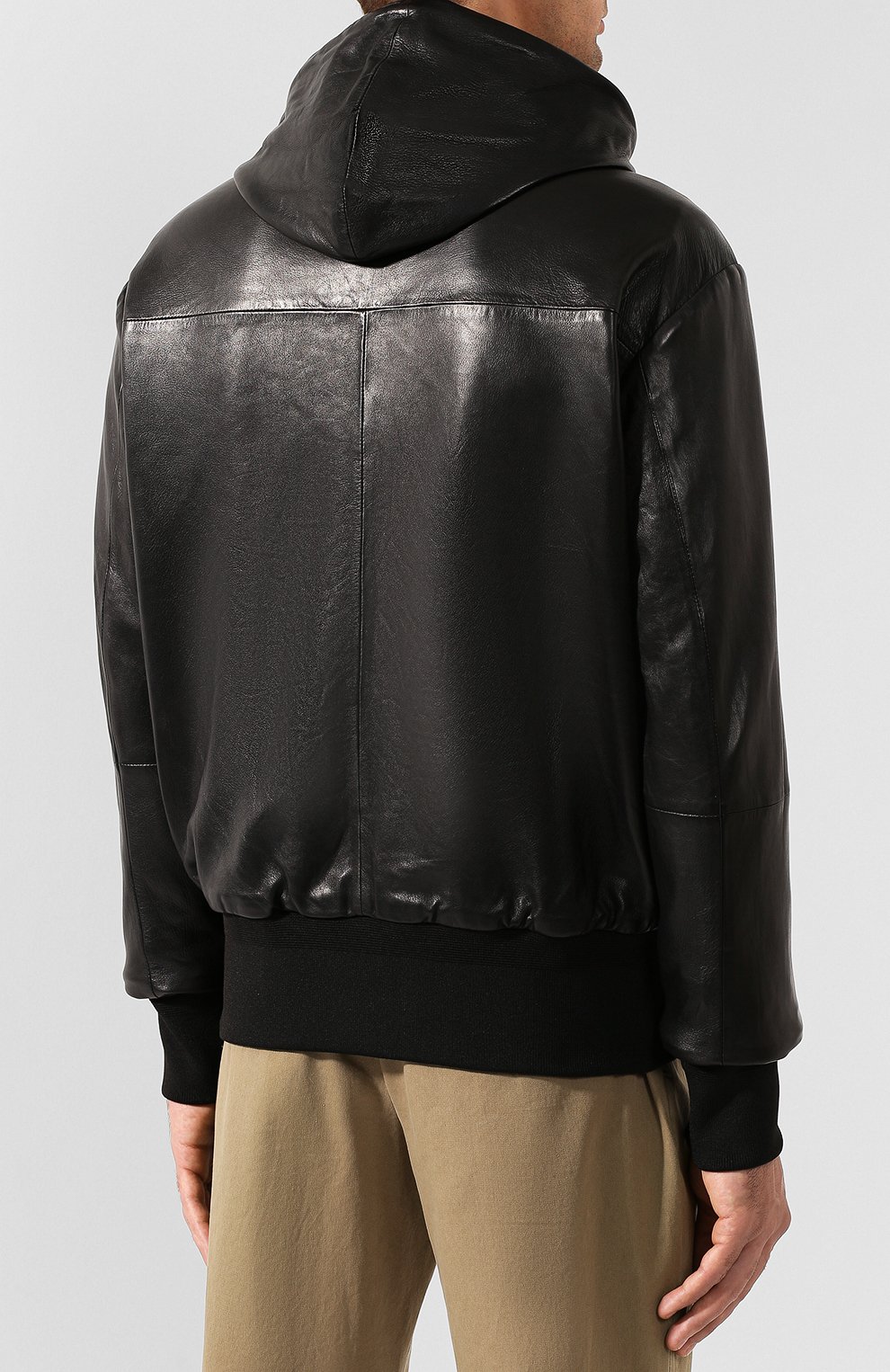 Двусторонний кожаный бомбер MAISON MARGIELA, арт. S50AM0398/SY1400, фото 4