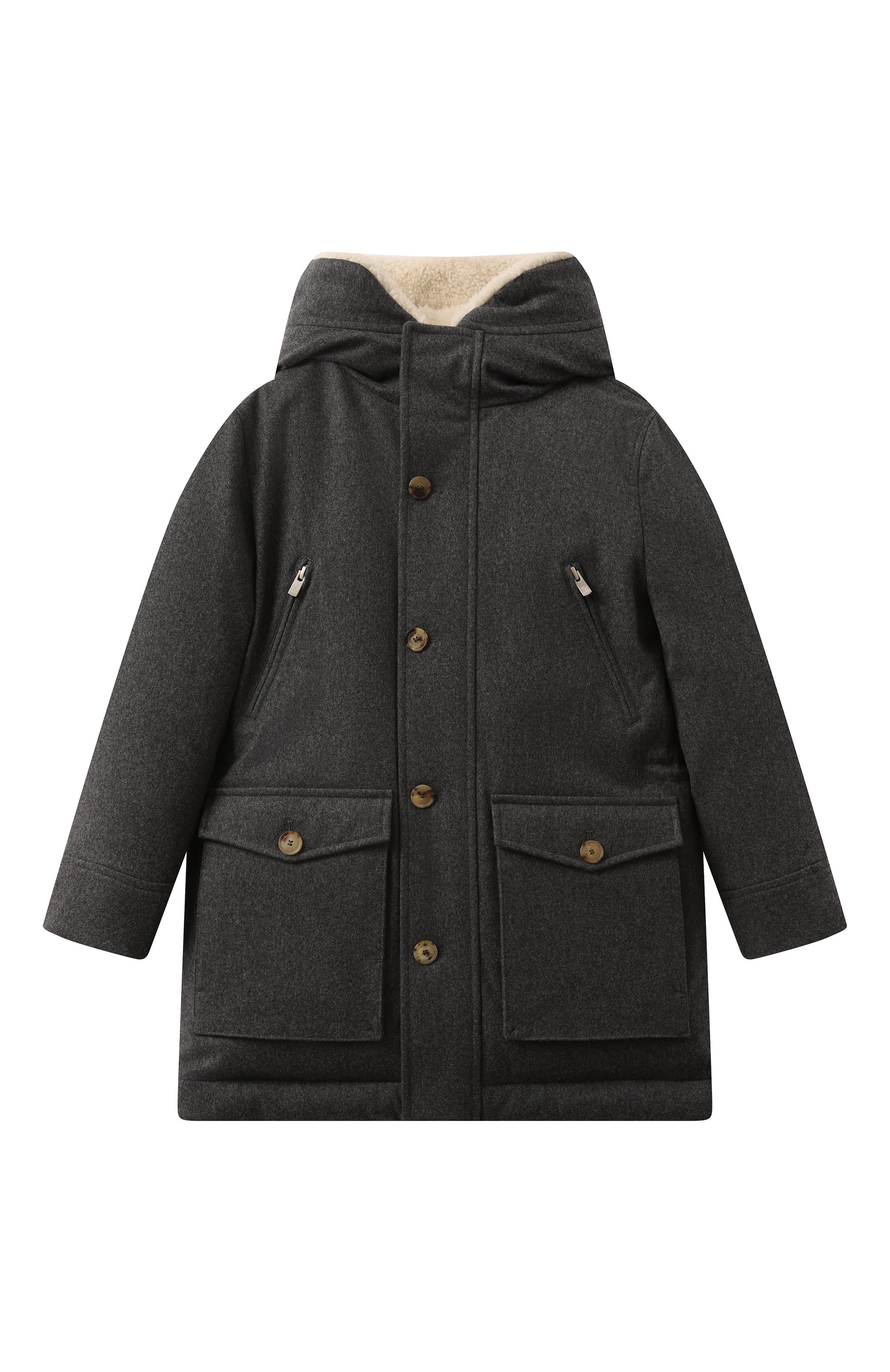 Шерстяная парка BRUNELLO CUCINELLI, арт. BM463J312B, фото 1