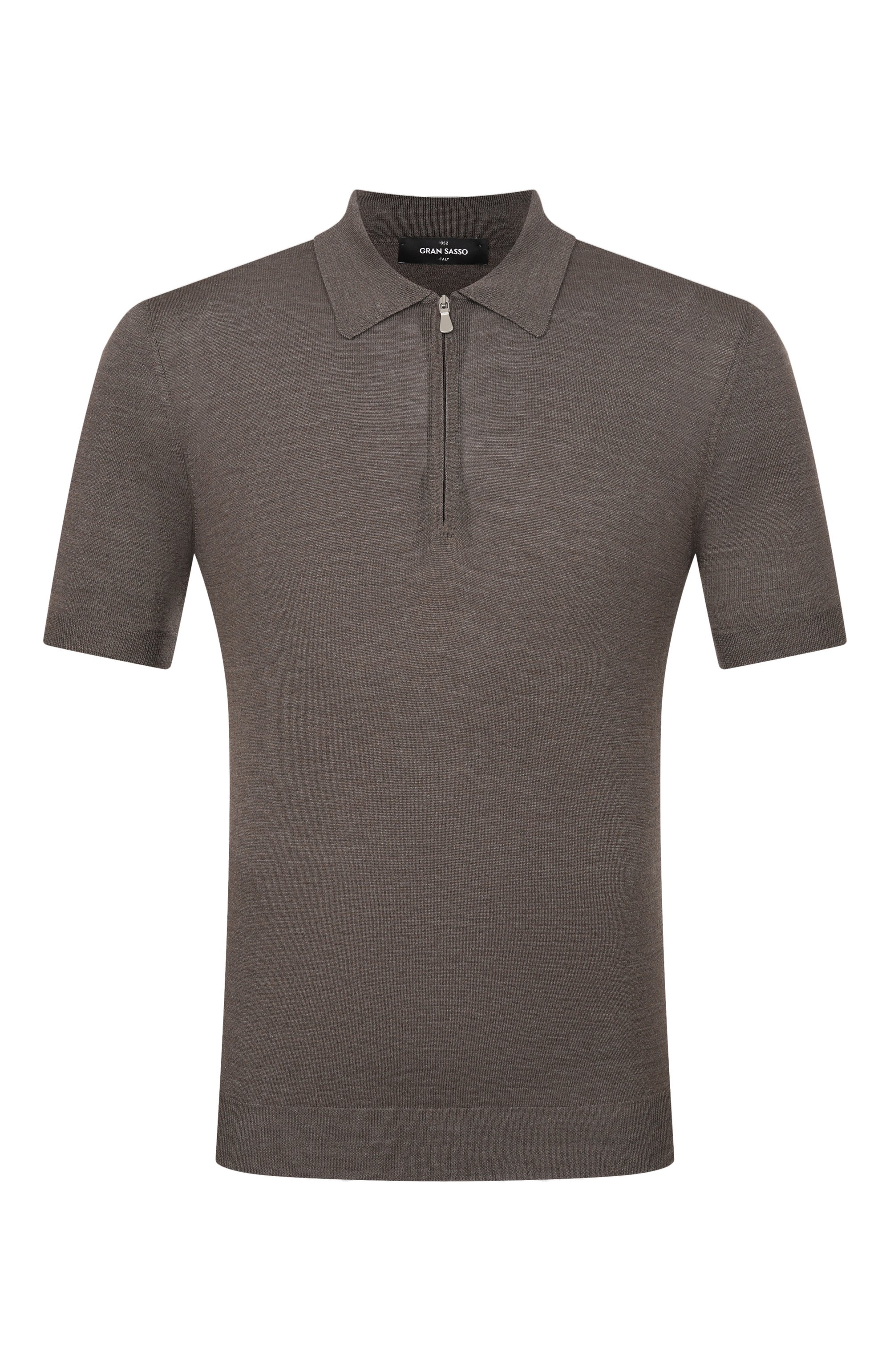 Поло из шелка и хлопка GRAN SASSO, арт. 43166/16290, фото 1