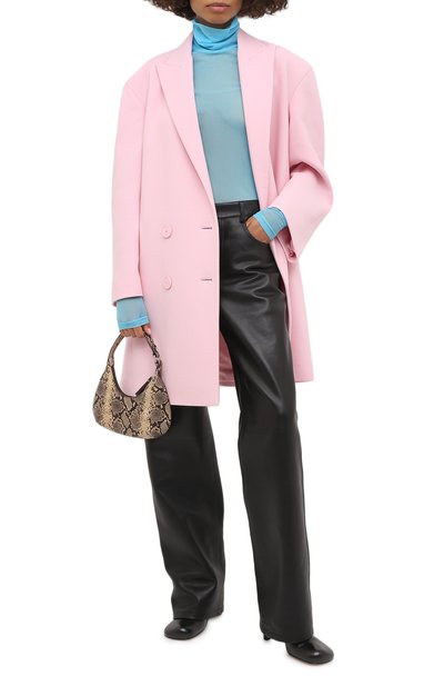 Шерстяное пальто GIVENCHY розового цвета по цене 266000 руб., арт. BWC06W127Y, фото 2 Шерстяное пальто GIVENCHY, арт. BWC06W127Y, фото 2