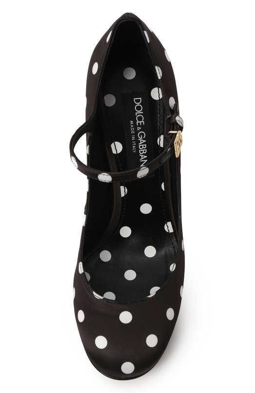 Текстильные туфли Bianca 105 Dolce & Gabbana CD1869/AV885 Чёрно-белый  CD1869/AV885 Фото 6