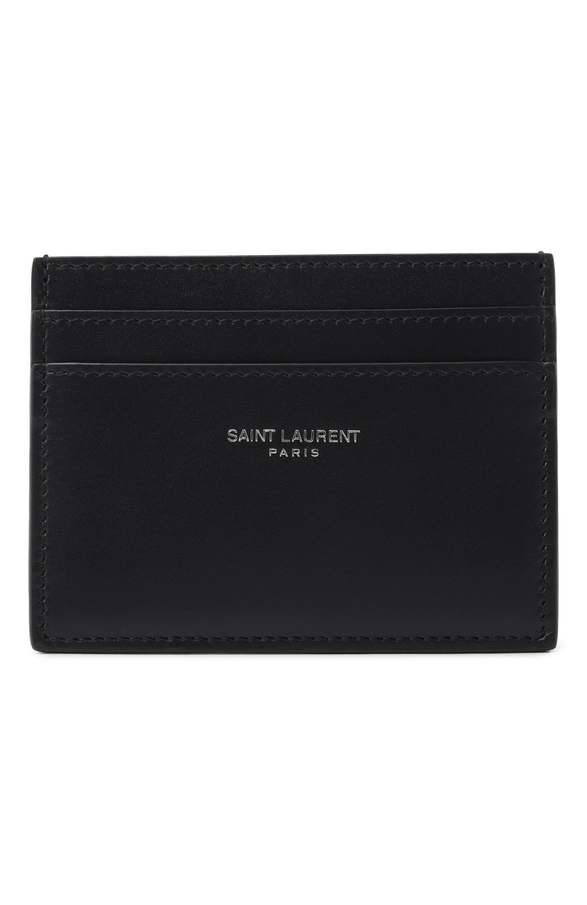 Кожаный футляр для кредитных карт SAINT LAURENT, арт. 375946/0U90E, фото 1