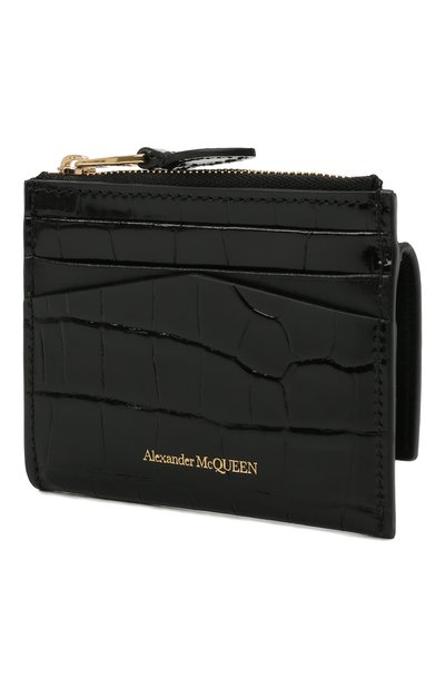 Кожаный футляр для кредитных карт ALEXANDER MCQUEEN, арт. 648023/1JMFG, фото 2