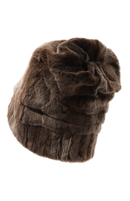 Шапка Серджио-2 из меха норки FurLand 0105108150010200000 Коричневый  0105108150010200000 Фото 2