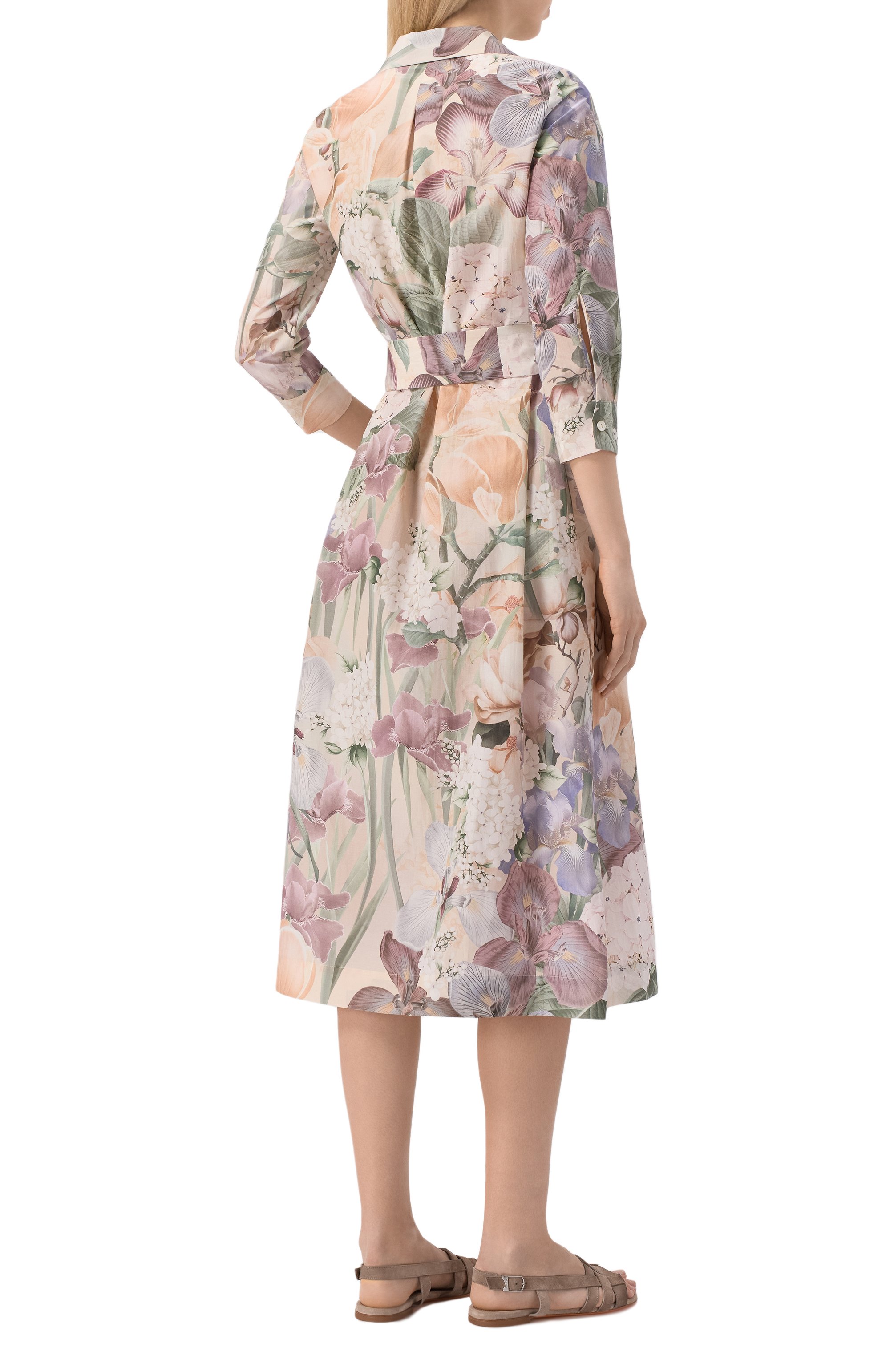 Платье из хлопка и шелка COLOMBO, арт. AB00355/F/T0294-U-1Y, фото 4