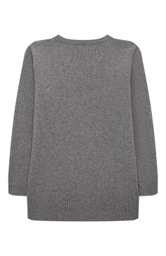 Детская комплект из пуловера и брюк WOOL AND COTTON серого цвета, арт. KRUFP-003 | Фото 3 (Материал внешний: Шерсть; Материал сплава: Проставлено; Драгоценные камни: Проставлено; Рукава: Длинные; Девочки Кросс-КТ: Костюмы-спорт; Ростовка одежда: 5 лет | 110 см, 6 лет | 116 см, 8 лет | 128 см, 10 - 11 лет | 140 - 146см, 13 - 15 лет | 158 см, 24 мес | 92 см)