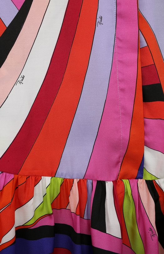 Платье из вискозы Emilio Pucci Разноцветный, фото 3