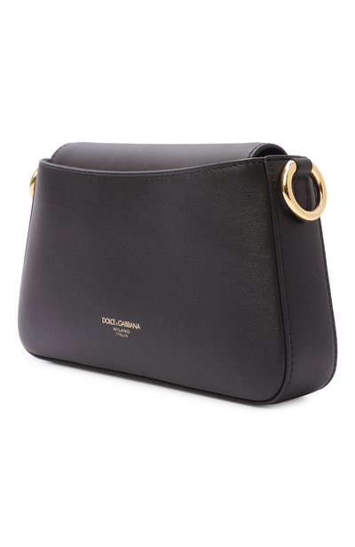 Сумка DOLCE & GABBANA черного цвета по цене 98450 руб., арт. BI3466/A3P00, фото 4 Сумка DOLCE & GABBANA, арт. BI3466/A3P00, фото 4