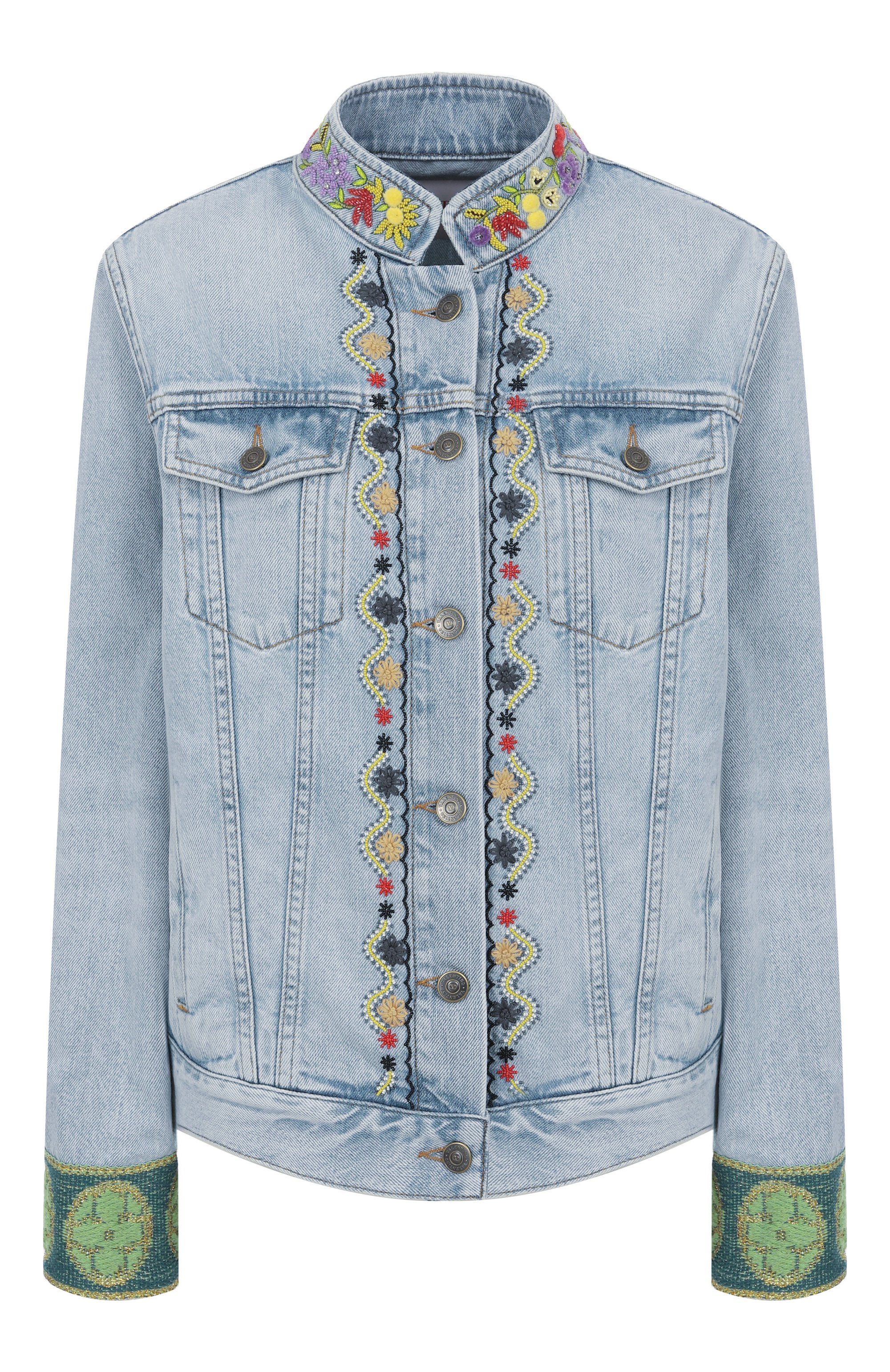 Джинсовая куртка VALENTINO, арт. 6B3DC05K97T, ф�ото 1