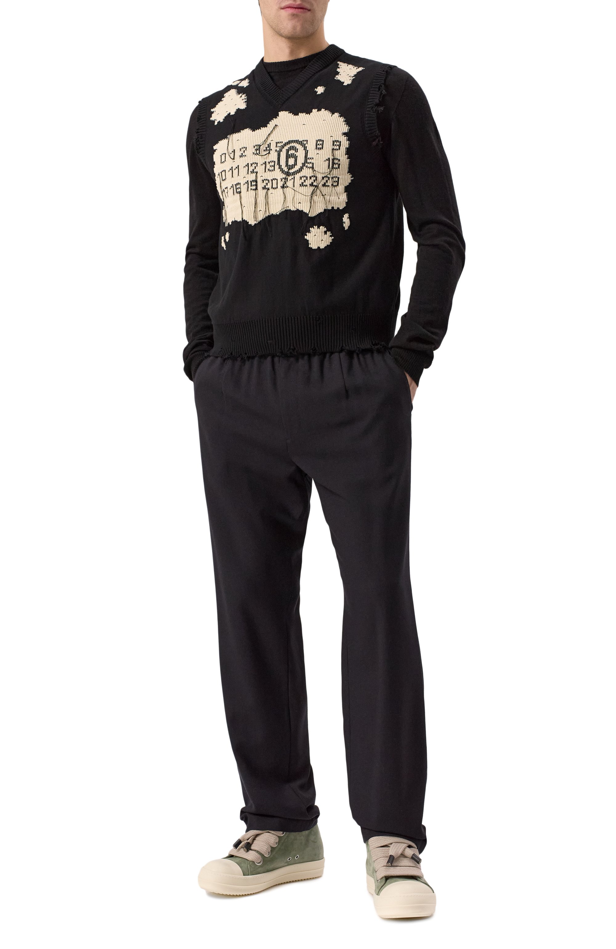 Шерстяной джемпер RICK OWENS, арт. RU01E5627/M, фото 2