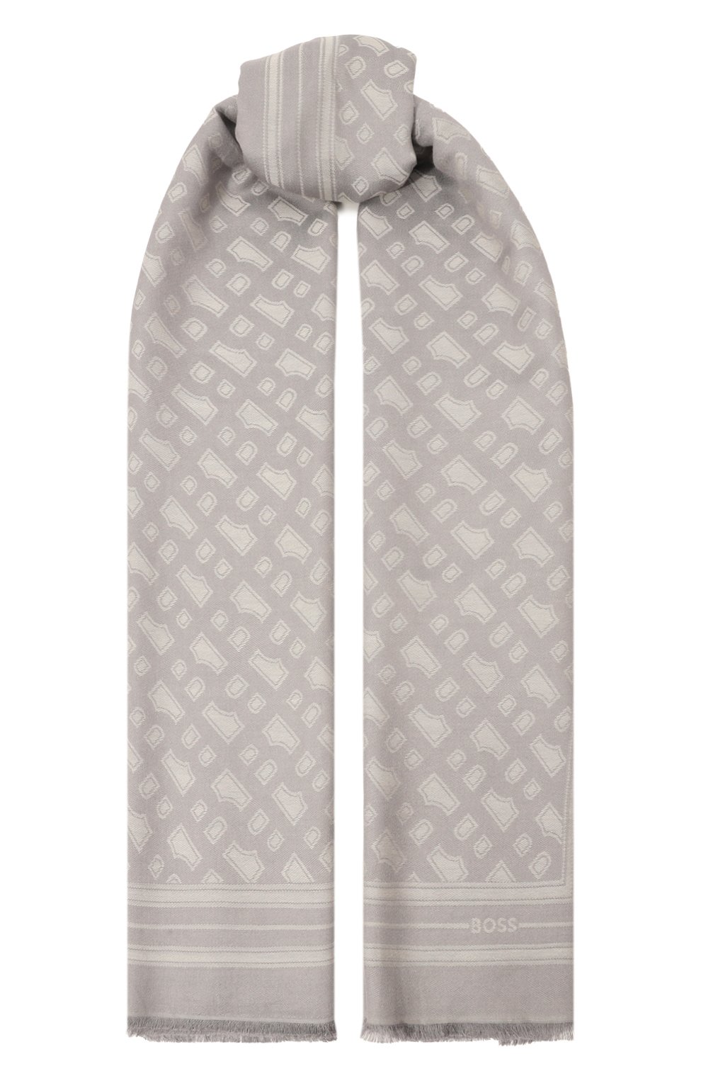 Палантин из шерсти и вискозы BOSS, арт. 50521379, фото 1
