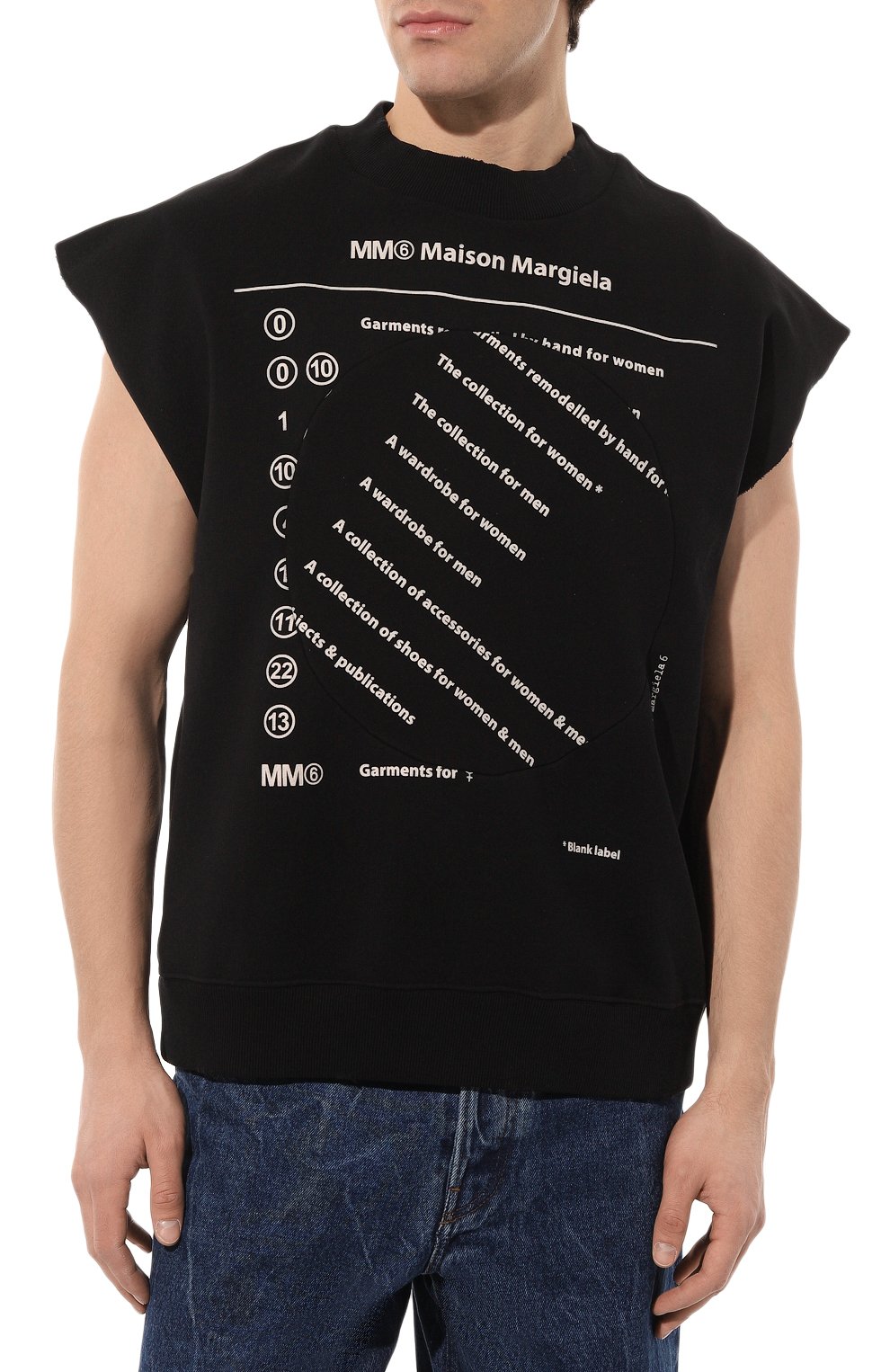 Хлопковый свитшот MM6, арт. S52GU0185/S25537, фото 3