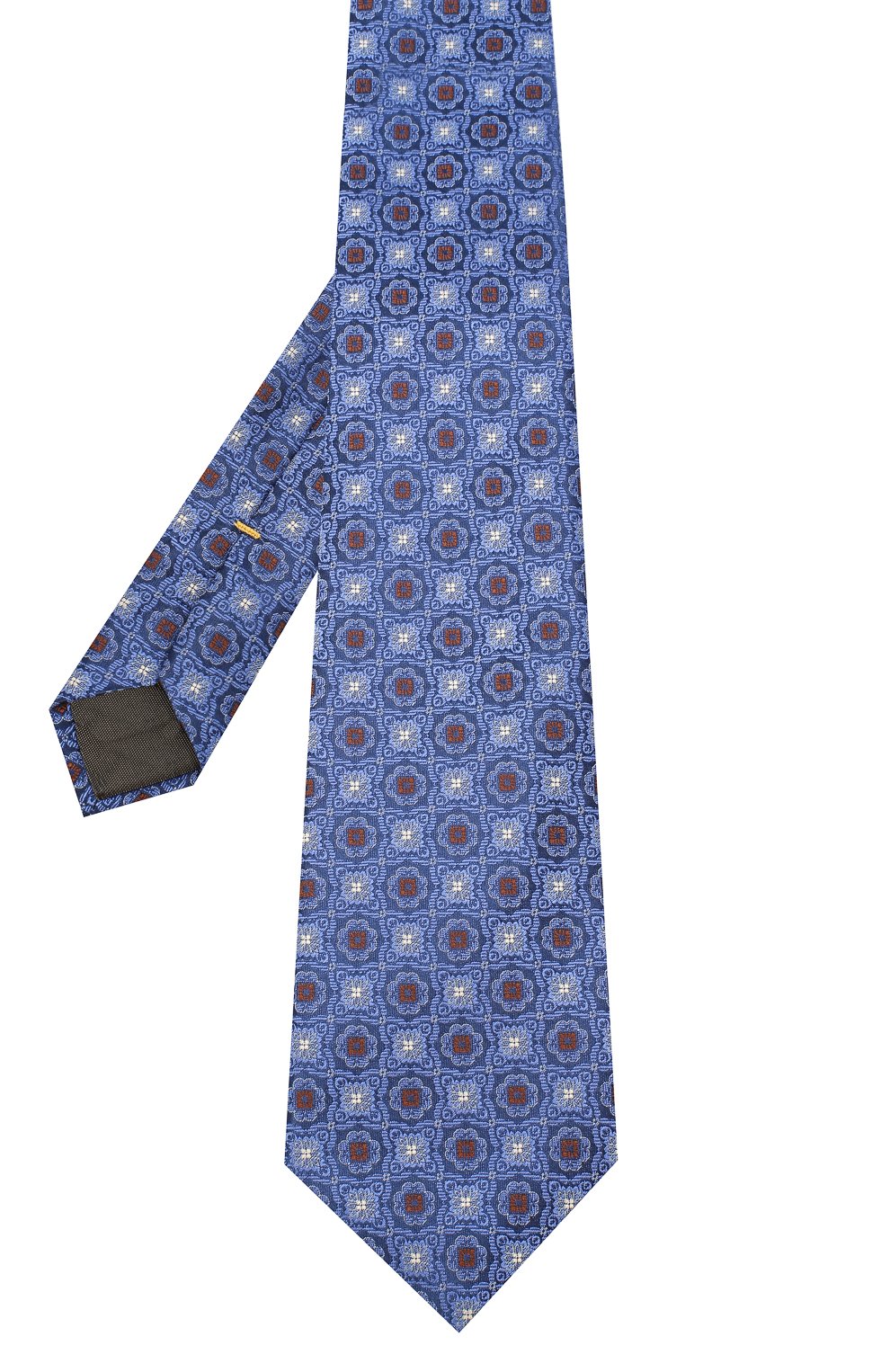 Шелковый галстук CANALI синего цвета по цене 11500 руб., арт. 18/HJ02856, фото 2 Шелковый галстук CANALI, арт. 18/HJ02856, фото 2