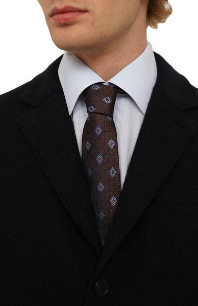 Шелковый галстук CANALI, арт. 18/HJ03864, фото 2