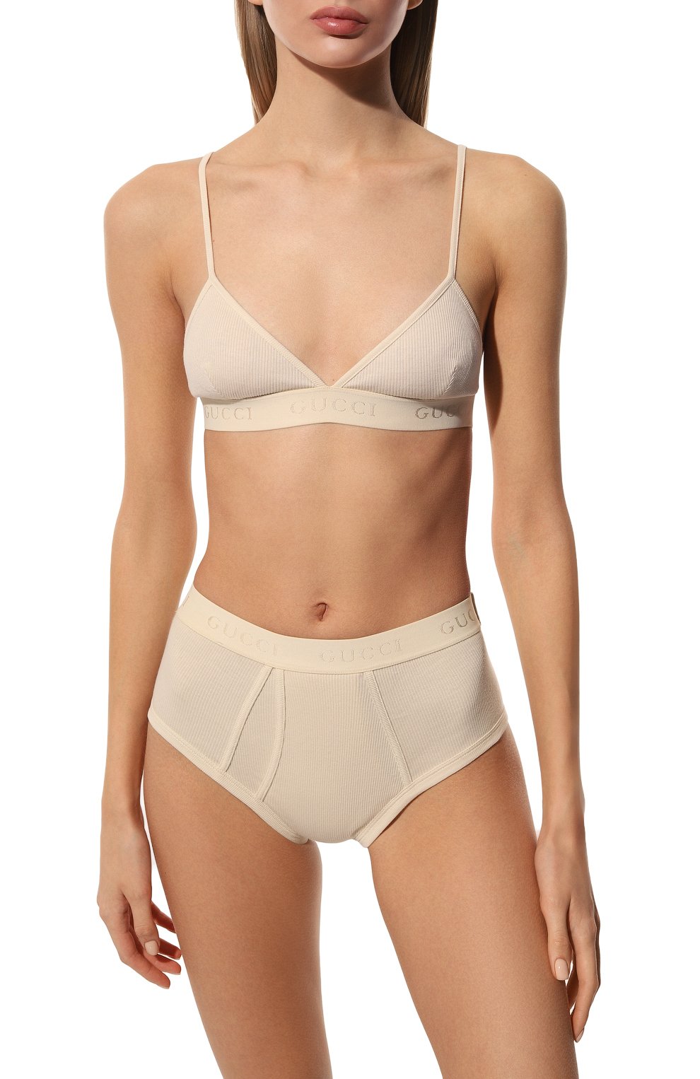 Комплект из бюстгальтера и трусов GUCCI, арт. 638227 XUAB9, фото 2