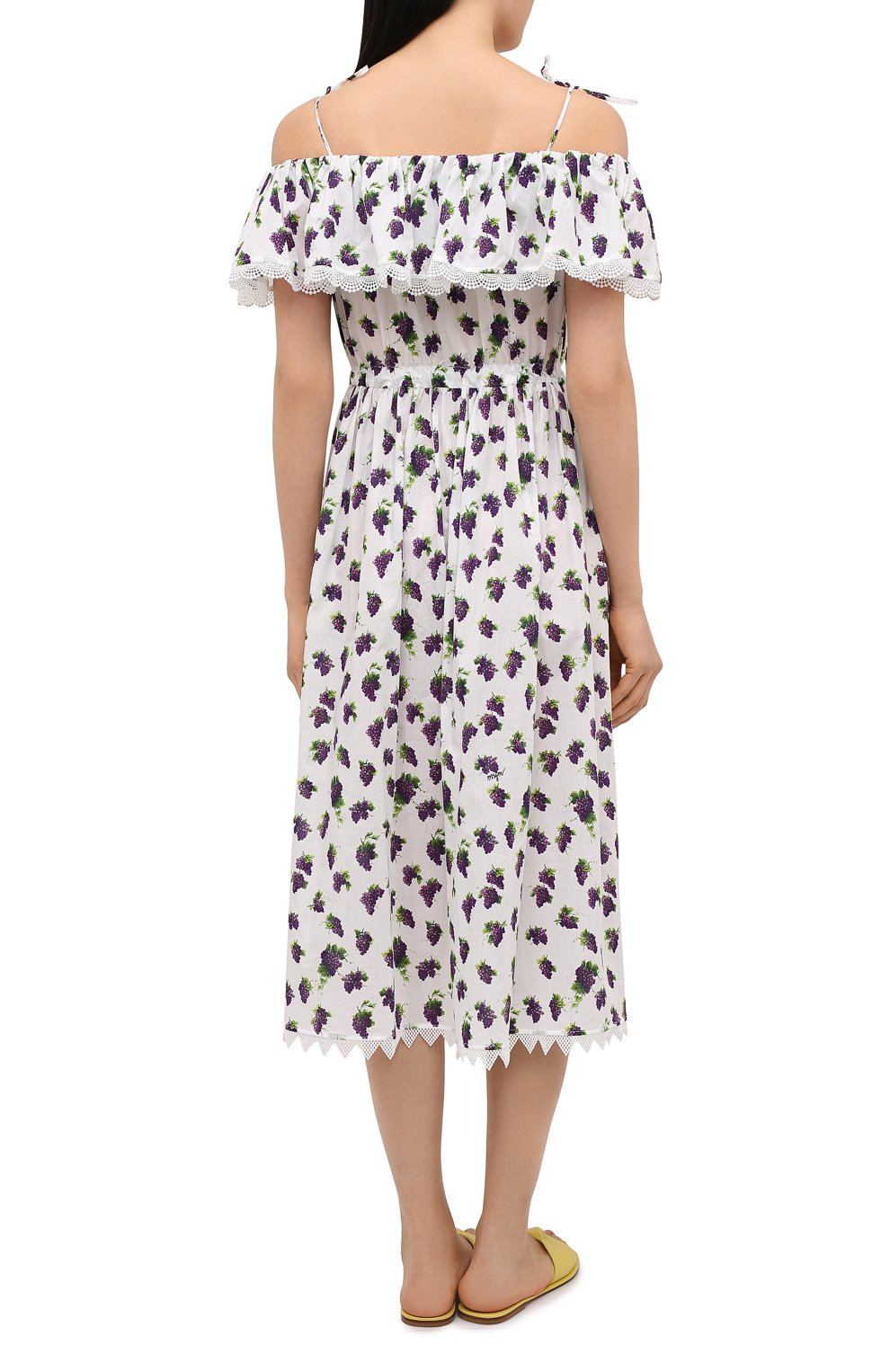 Хлопковое платье MSGM, арт. 3042MDA104 217353, фото 4