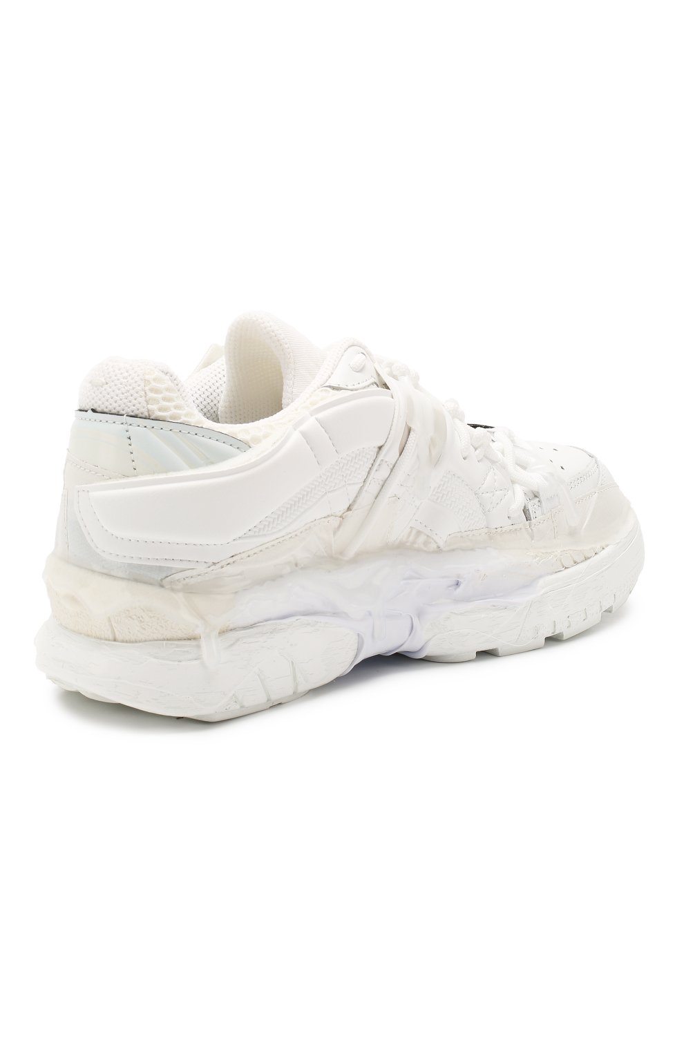 Кожаные кроссовки fusion MAISON MARGIELA, арт. S58WS0118/P2695, фото 4
