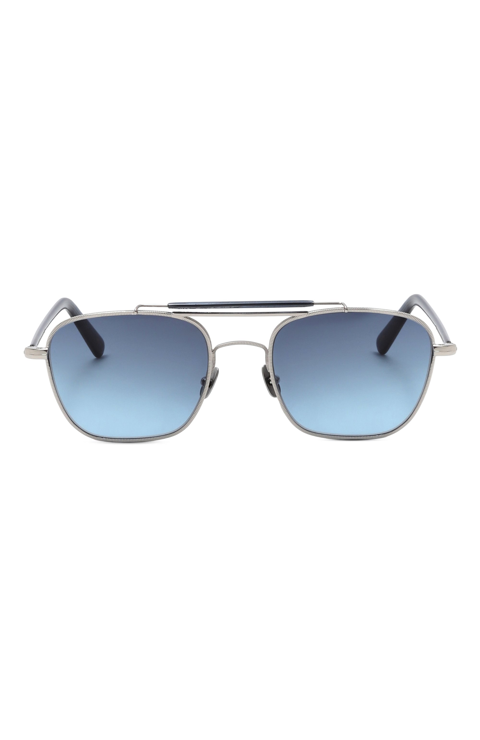 Солнцезащитные очки MOSCOT, арт. GAFILTA SUN SILVER/NAVY/DENIM BLUE, фото 4
