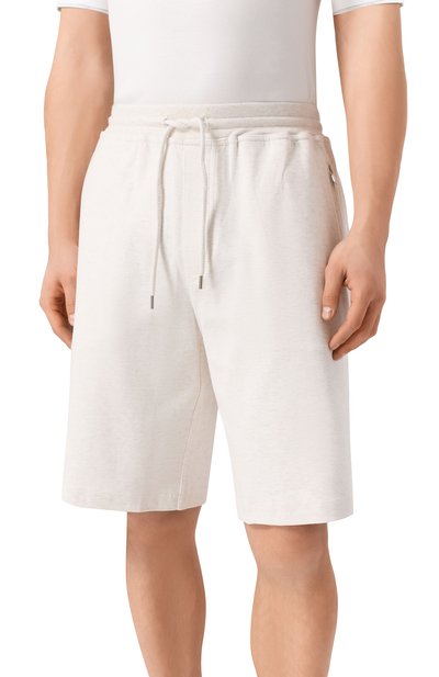 Хлопковые шорты BRUNELLO CUCINELLI, арт. MR8073242G, фото 3