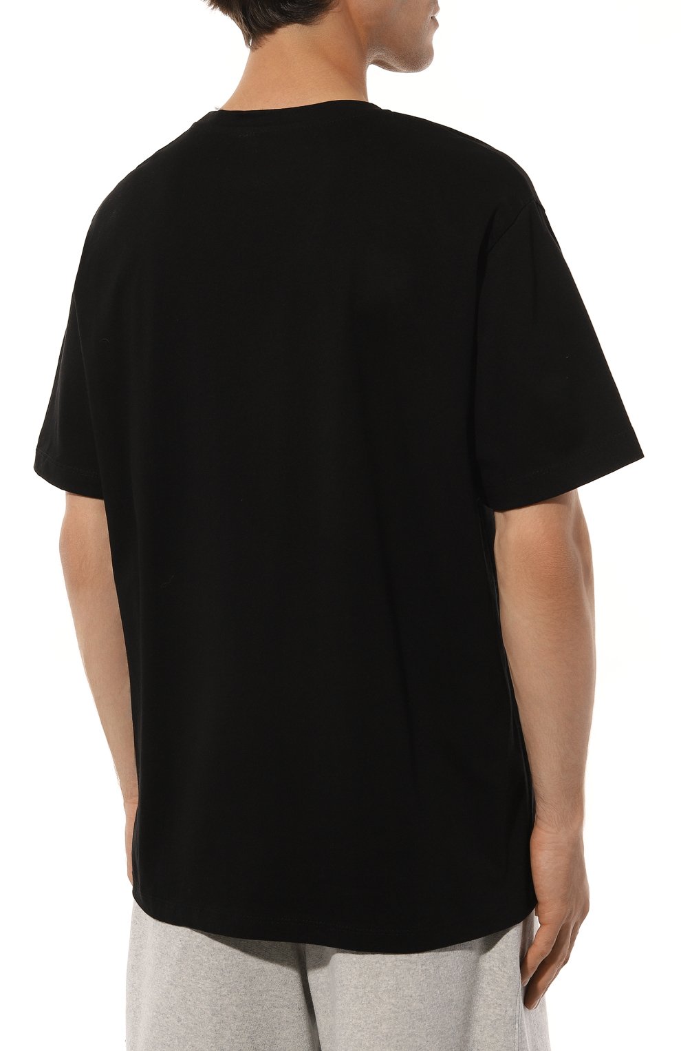 Хлопковая футболка BISIBIGLIO черного цвета по цене 14950 руб., арт. DALI N0RMAL MAGIC, фото 4 Хлопковая футболка BISIBIGLIO, арт. DALI N0RMAL MAGIC, фото 4
