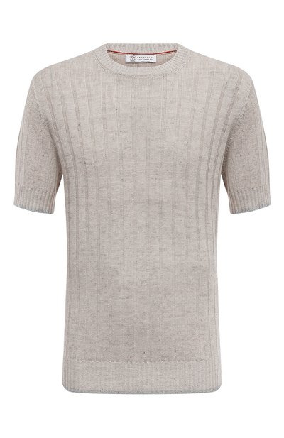 Джемпер изо льна и хлопка BRUNELLO CUCINELLI, арт. M2L70B2273, фото 1