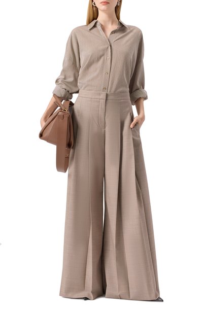 Шерстяные брюки BOSS, арт. 50545699, фото 2