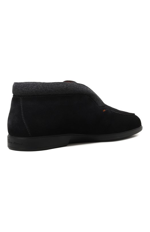 Замшевые ботинки Malibu Santoni MGAG1897400TGGEX Синий  MGAG1897400TGGEX Фото 5