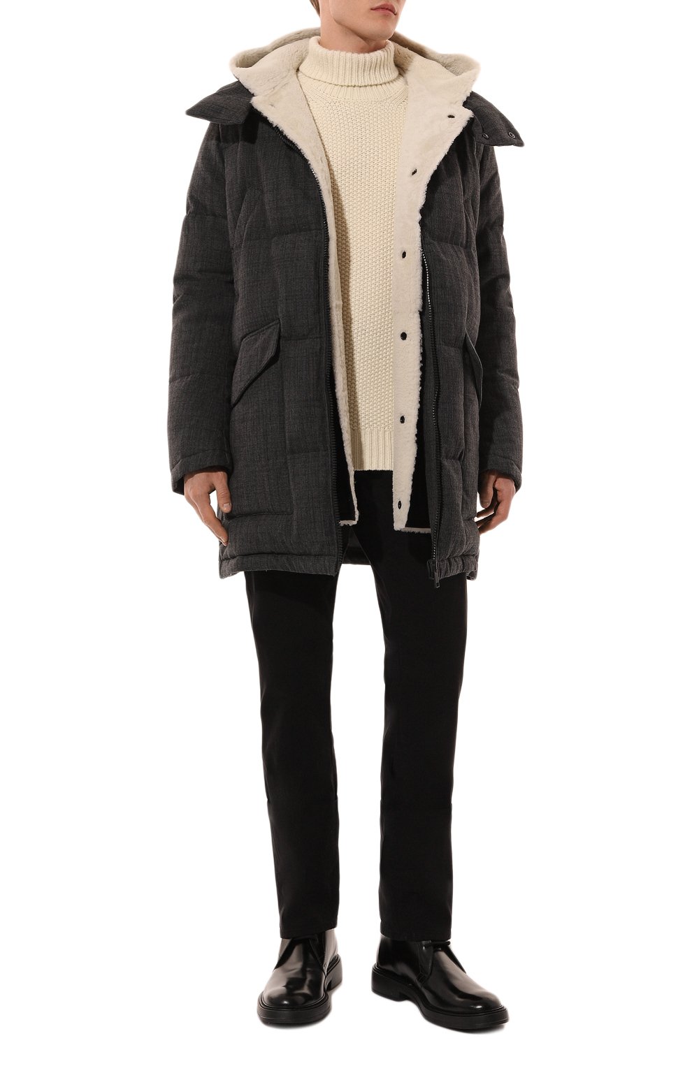 Пуховик YVES SALOMON, арт. 25WHM04194K24W, фото 2