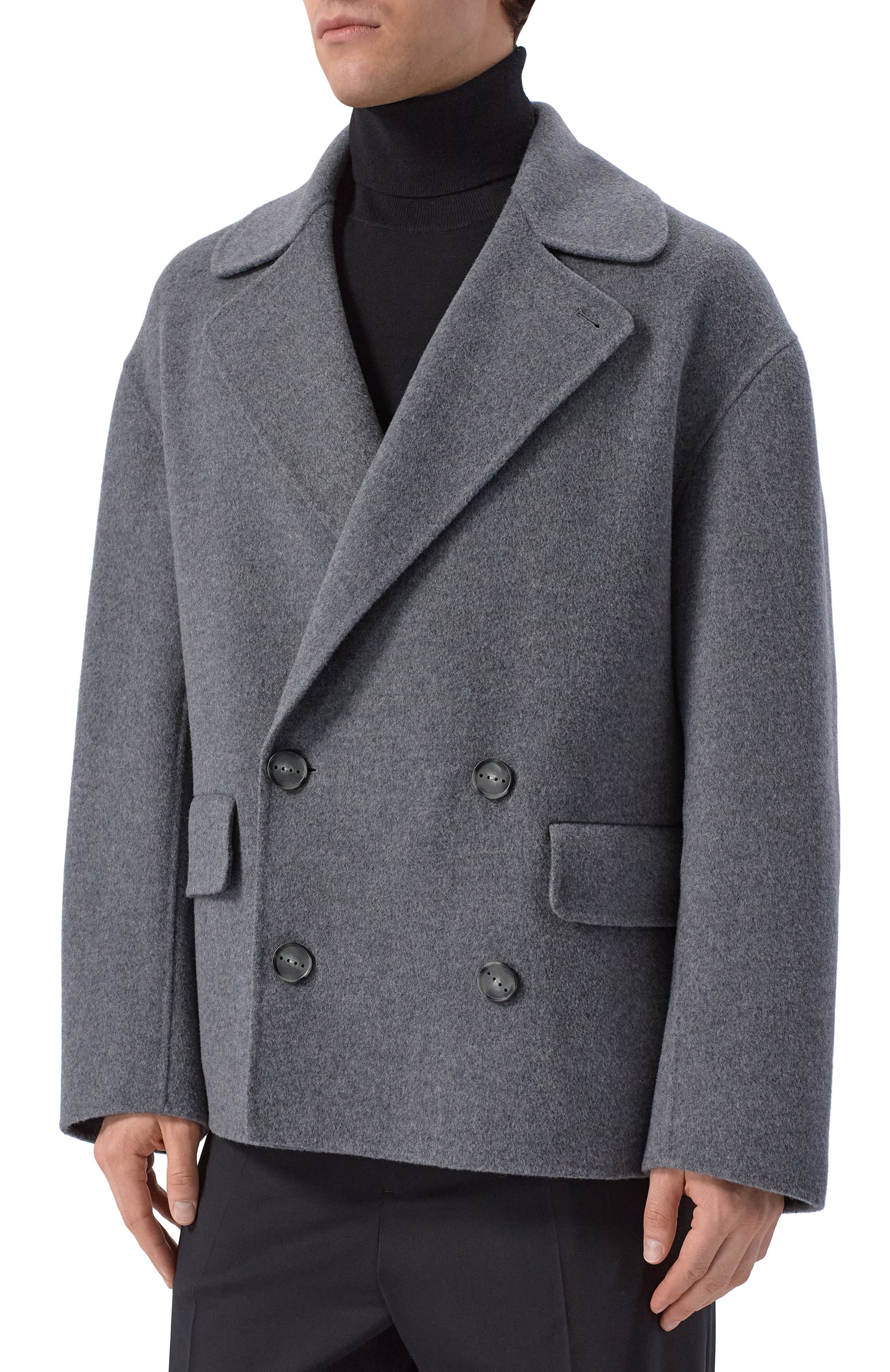 Шерстяное пальто HEVO, арт. GALESAN0D/I700, фото 3