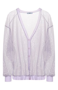 Кардиган с отделкой пайетками PRADA, арт. P443FR-1Z4T-F0014, фото 1