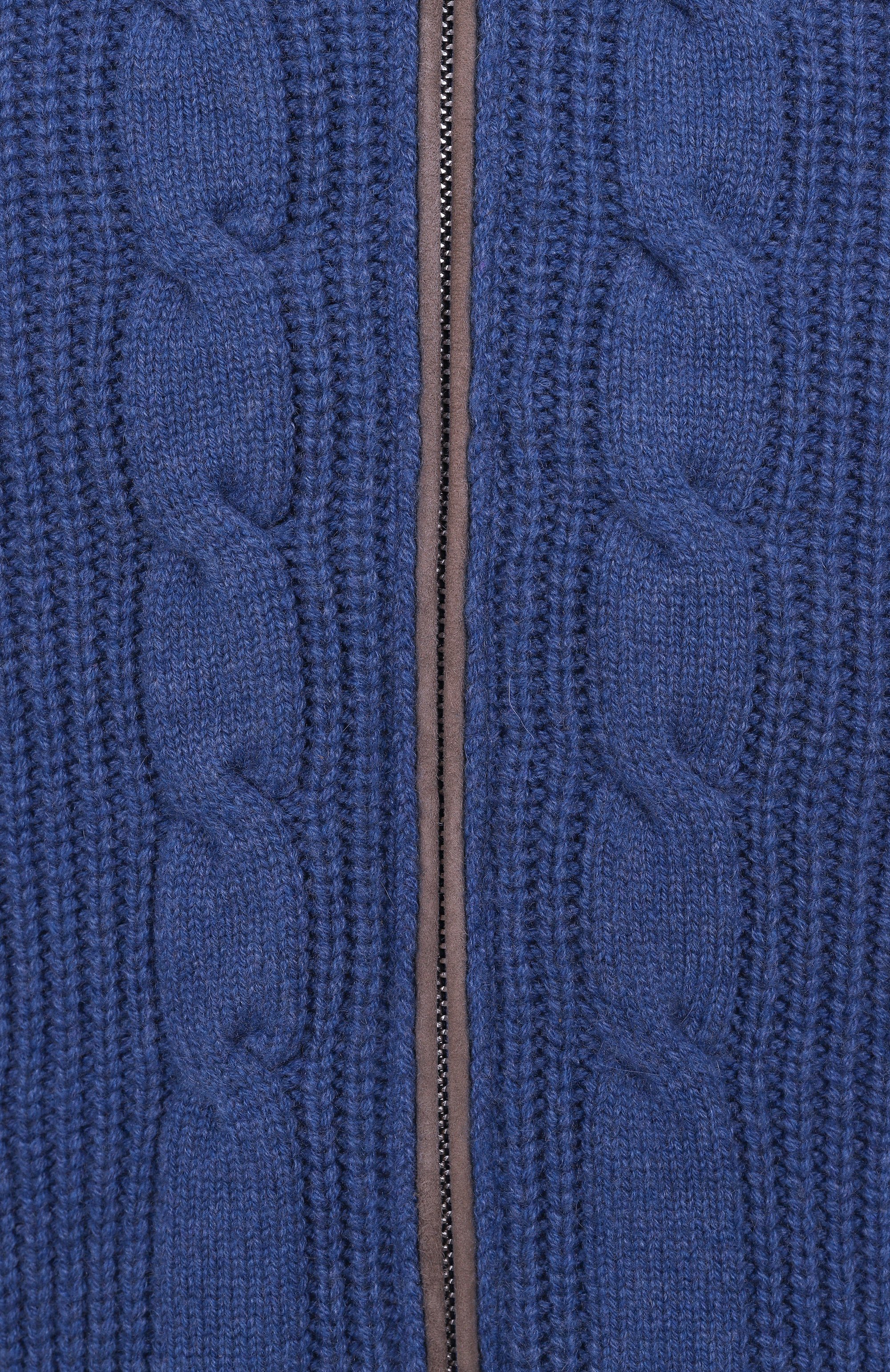 Кашемировый бомбер с подкладкой из бобра KANGRA, арт. 9151/09 02, фото 6