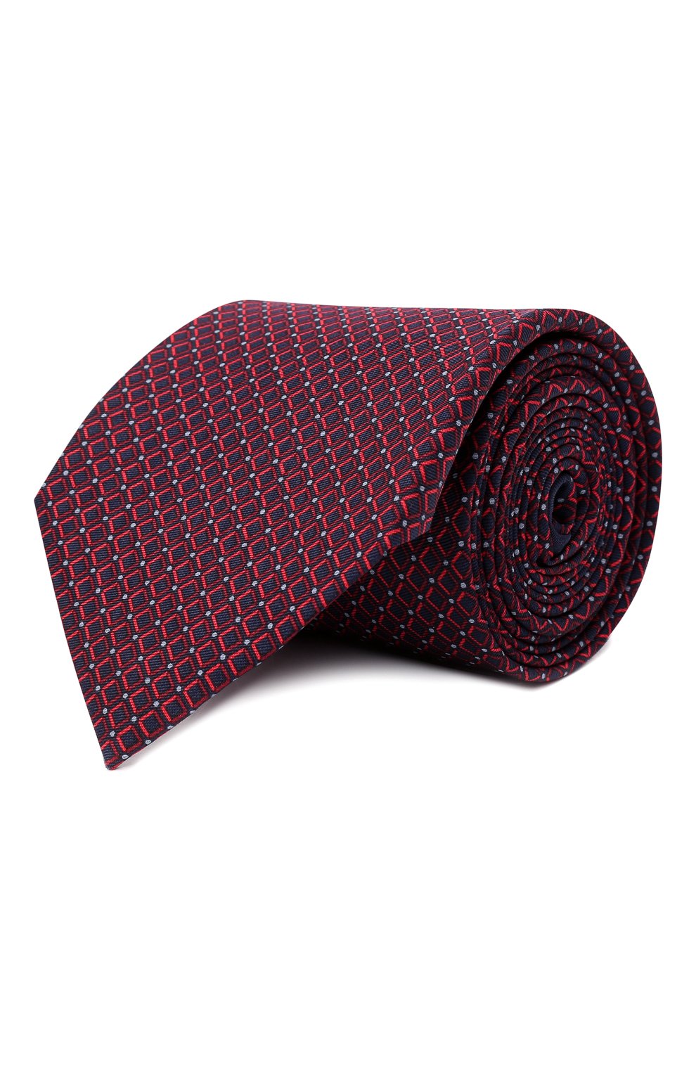 Шелковый галстук ZEGNA бордового цвета по цене 19950 руб., арт. Z3W01T/1UM, фото 1 Шелковый галстук ZEGNA, арт. Z3W01T/1UM, фото 1