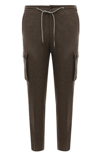 Мужские шерстяные брюки-карго CORNELIANI, арт. 944L14-9418801