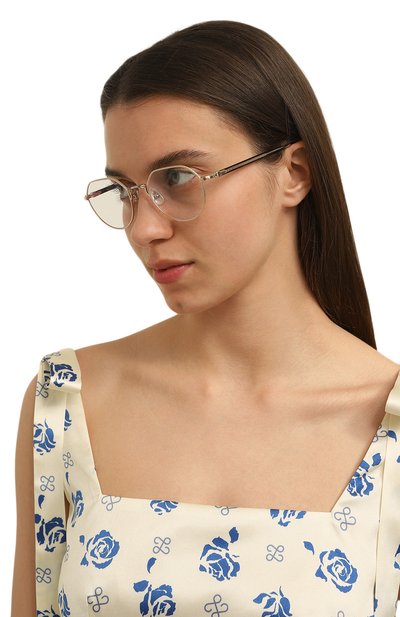 Оправа MATSUDA золотого цвета по цене 54450 руб., арт. M3108 BG, фото 2 Оправа MATSUDA, арт. M3108 BG, фото 2