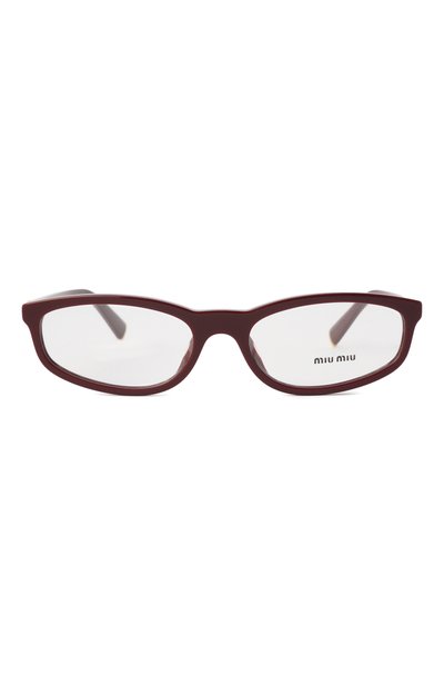 Оправа MIU MIU бордового цвета по цене 41900 руб., арт. 01ZV-26L101, фото 3 Оправа MIU MIU, арт. 01ZV-26L101, фото 3