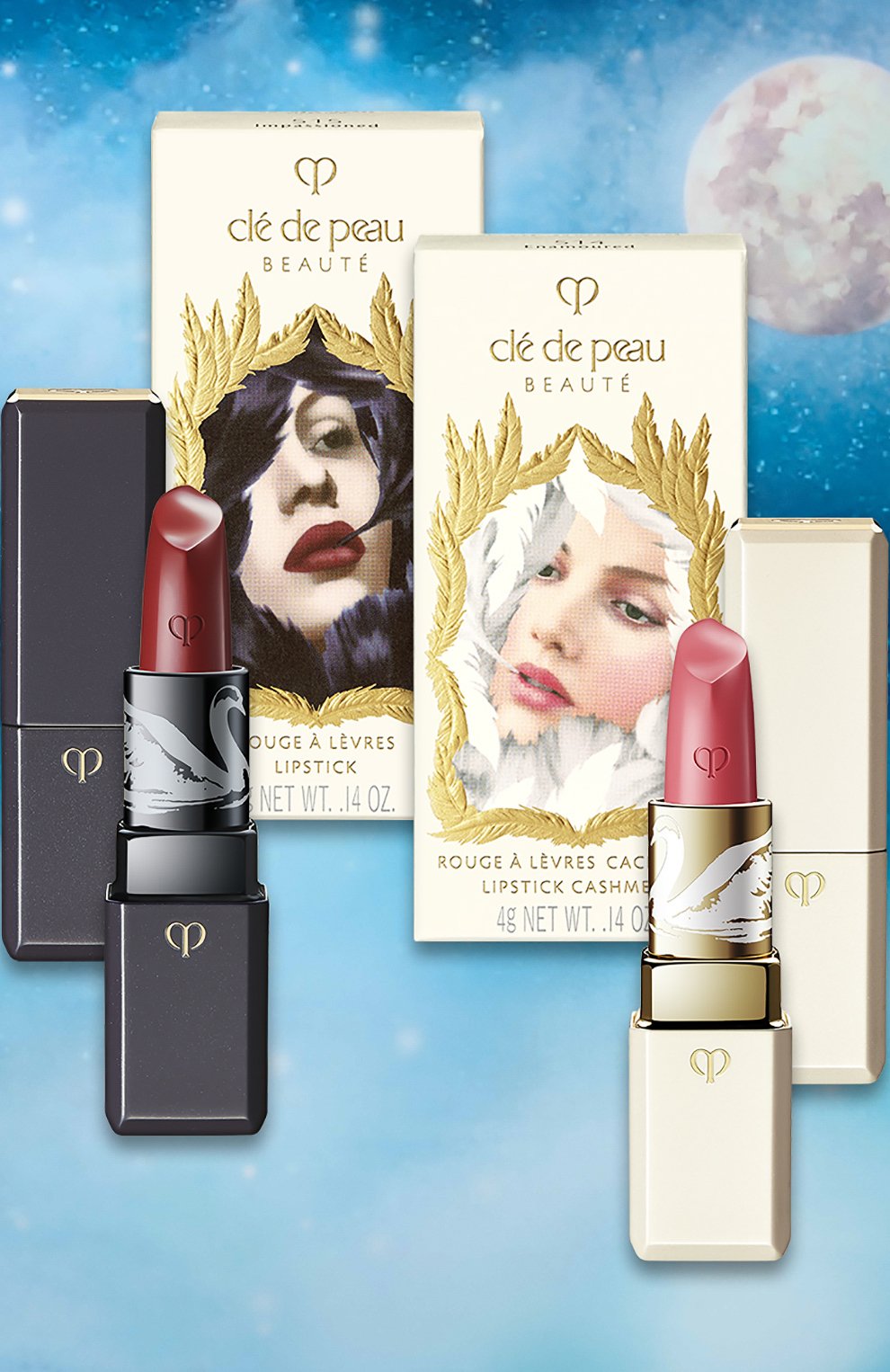 Матовая помада cashmere, оттенок №514, le lac enchanté CLÉ DE PEAU BEAUTÉ цвета по цене 4300 руб., арт. 16486CP, фото 4 Матовая помада cashmere, оттенок №514, le lac enchanté CLÉ DE PEAU BEAUTÉ, арт. 16486CP, фото 4