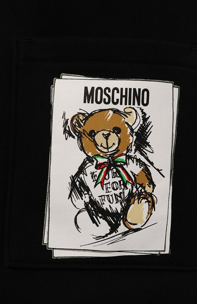 Хлопковое худи MOSCHINO, арт. V1712/5228, фото 5