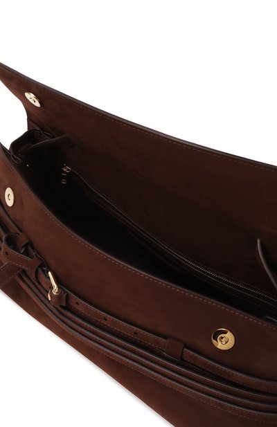 Сумка tie me MOSCHINO темно-коричневого цвета по цене 231000 руб., арт. MC4064PP10/0J0, фото 5 Сумка tie me MOSCHINO, арт. MC4064PP10/0J0, фото 5